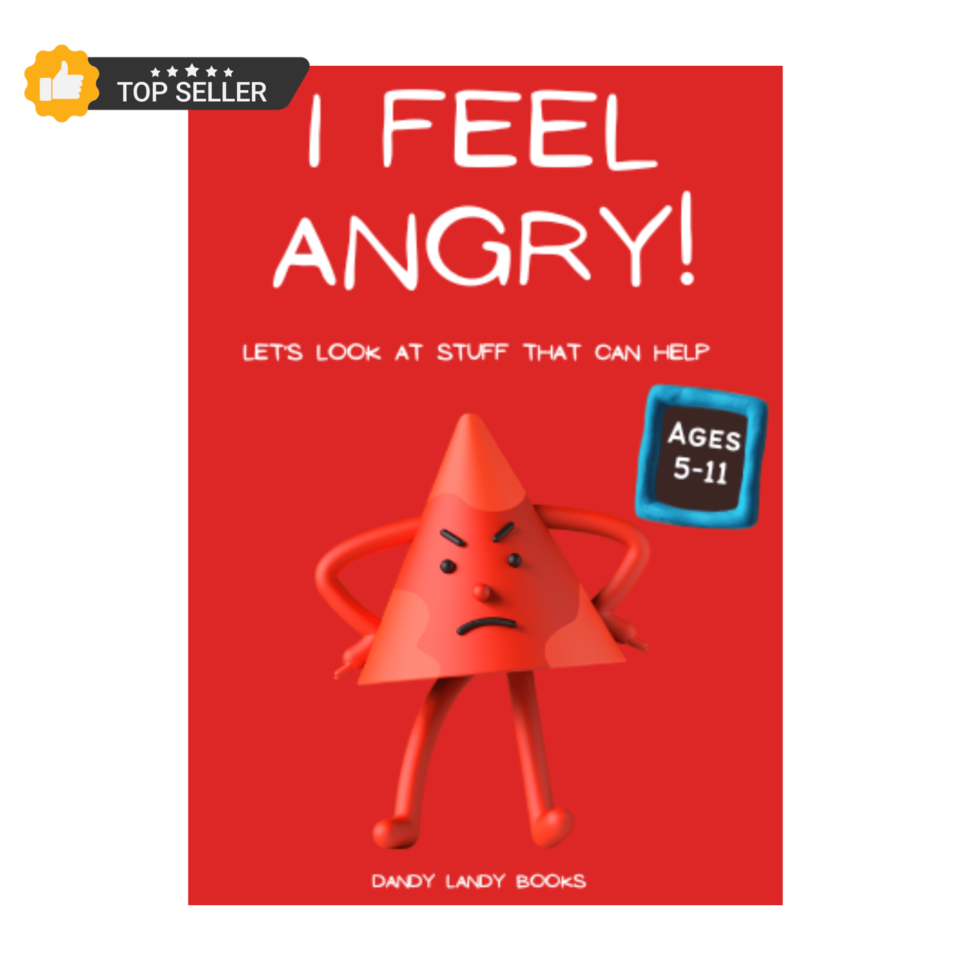 ©️ I Feel Angry - Flashcards for ages 5-11 - DandyLandyBooks